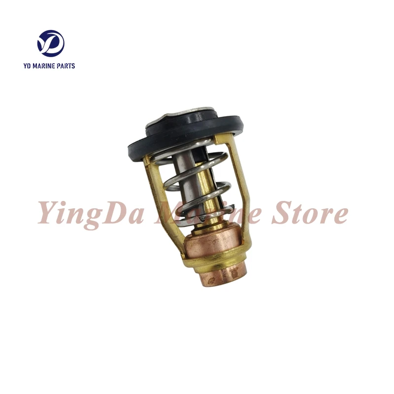 6CB-12411 Thermostat 60℃ 140℉ Made in Taiwan For Yamaha 75 - 250 HP 4-Stroke Outboard Motor 67F-12411-01 67F-12411