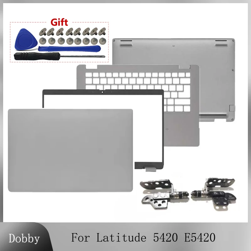 

New For Latitude 5420 Back Cover E5420 Laptop Screen Back Case Front Bezel Hinges Palmest Upper Lower Bottom Case 0DW98X 063DTN