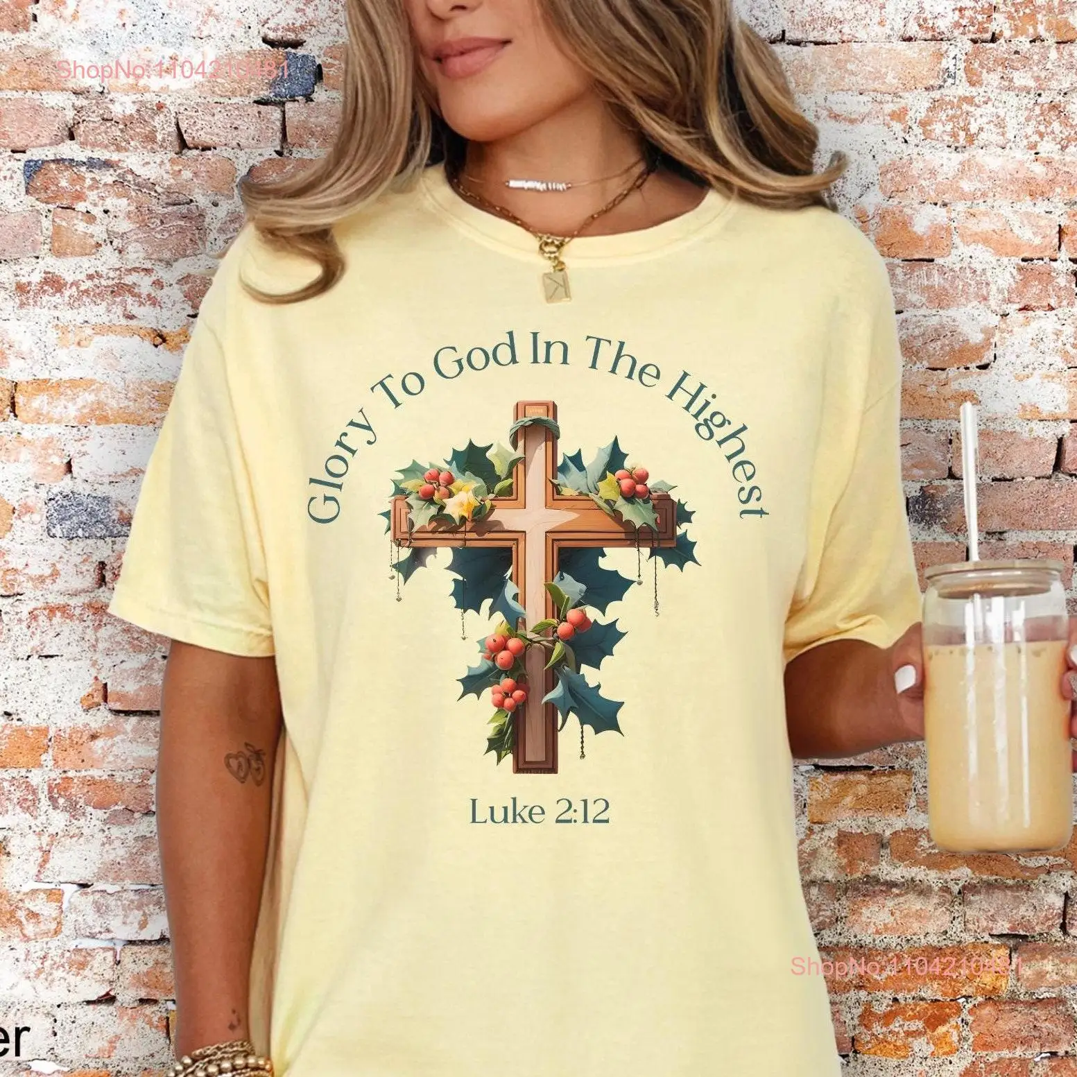 

Christmas SweaT T Shirt Christian Holiday Crewneck Faith Xmas Sweater Merry Jesus long or short sleeves