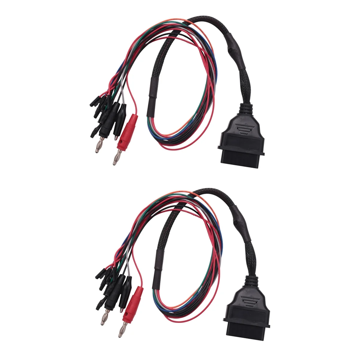 2PCS Car MPPS V18 Version V18.12.3.8 Breakout Tricore Cable ECU Programming Multi-Connector OBD 16PIN Bench Pinout