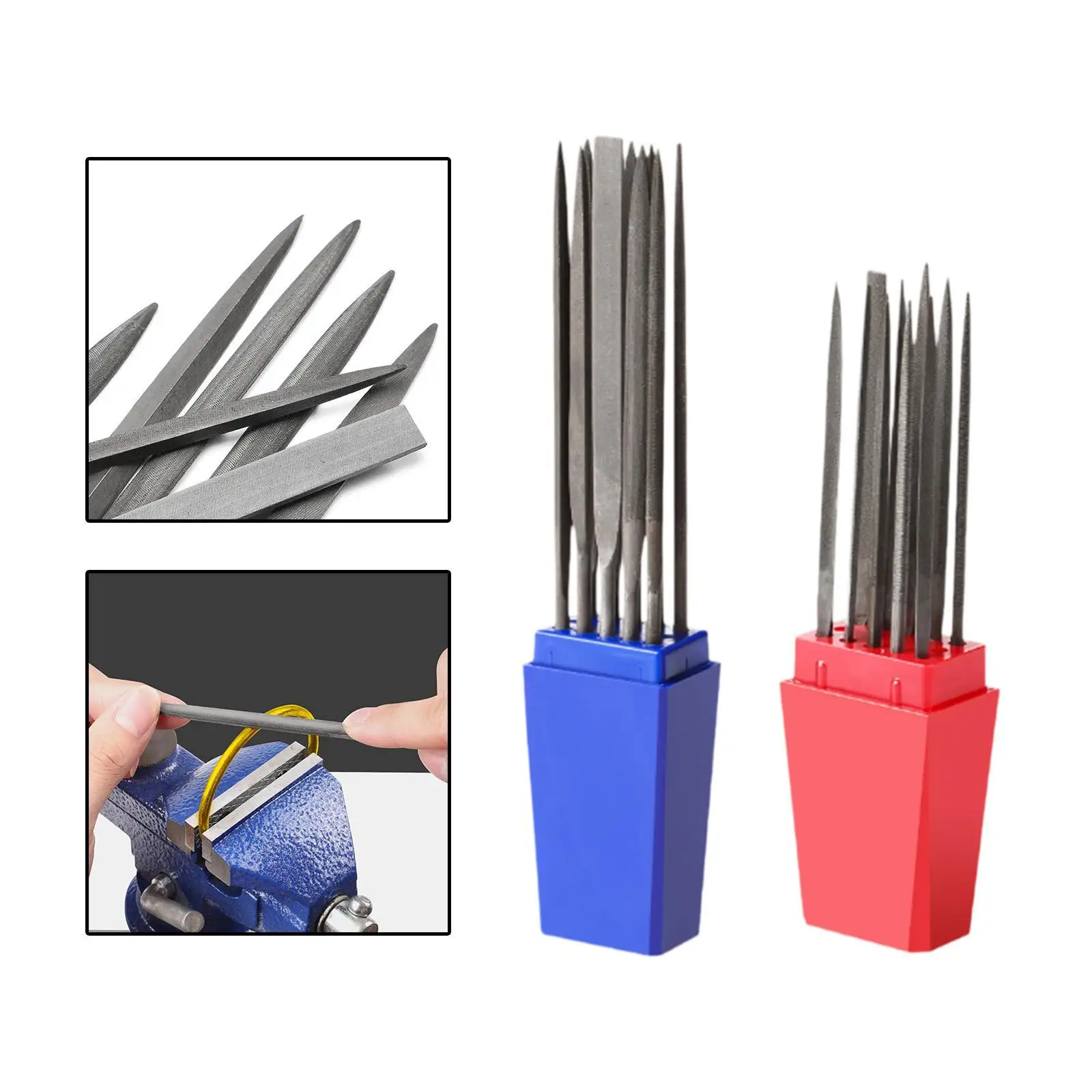 20Pcs Jewelry files Set Jewelry Shaping File Boxed Miniature and Model files Hand Tools for Hobby DIY Precision Work Trimming