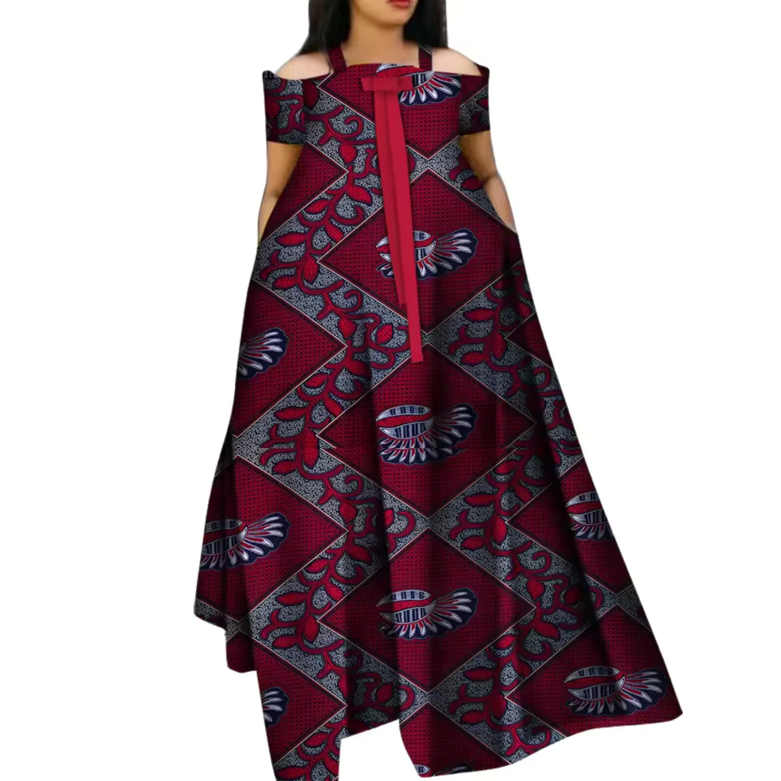 

Sale! Mermaid African Party Dresses Floor Length Women's Formal Evening Gowns New Arrival Elegant Abaya Style Clothing for Ethio