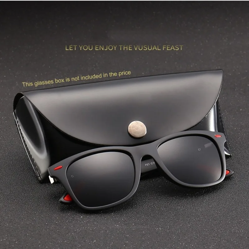 Fishing Sunglasses Anti UV 400 Square Polarized Sunglasses Summer Fishmen Outdoor Glasses Men Women Sport Sunshade Goggle