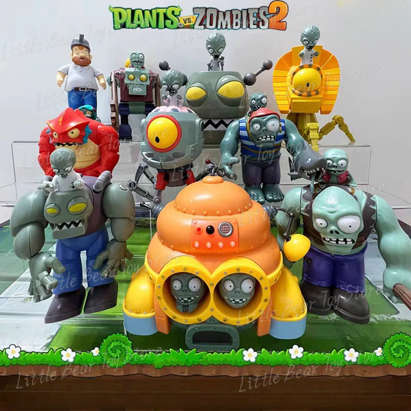 Plants Vs. Zombies 2 Game Figures Zombie Series Toys Gargantuar Pirate Zombot Sphinx-Inator Deep Sea Gargantuar Children'S Toys