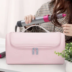 Hideable Hanging Hook Hair Dryer Case Portable High Capacity Non-slip Hair Tools Pouch Waterproof Curling Iron Storage Bag