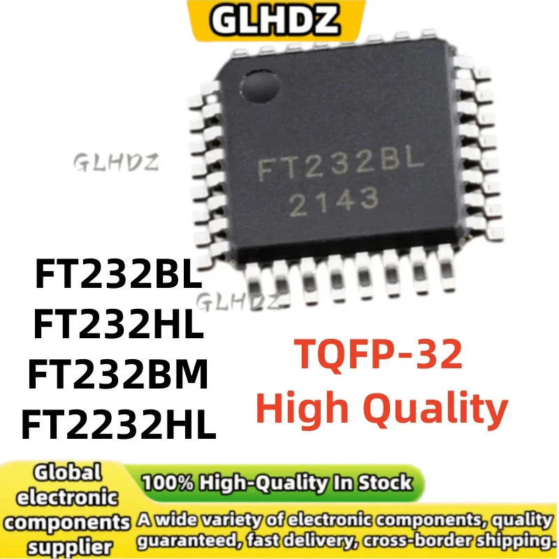 TQFP-32 5PCS/LOT FT232BL FT232HL FT232BM FT2232HL High Quality Products In The Warehouse