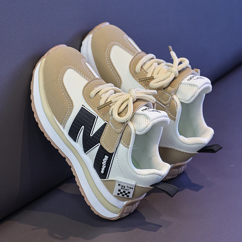 

Новинка 2025, модные спортивные кроссовки, детская обувь для мальчиков и девочек, мягкие кроссовки, детская повседневная уличная обувь на плоской подошве для малышей