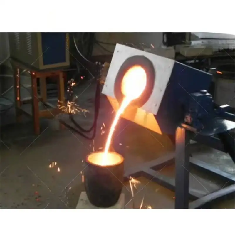 Aluminium Furnace For Melting Metal Metallurgical Equipment 20kg - 1ton Electric Induction Melter Steel Cast Iron view 5