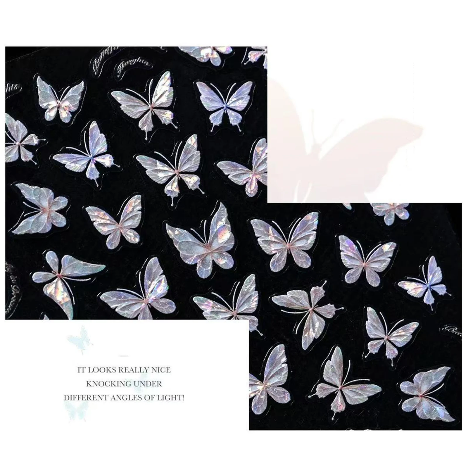 Charming Nail Art Stickers 3D - Resin Art With Rose review and price