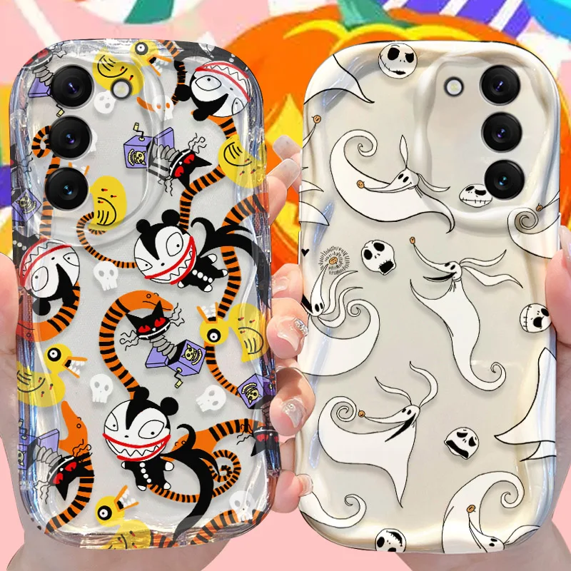 Disney Christmas Case for Samsung Galaxy S24 S23 S22 S21 Ultra Plus S20 FE A73 A72 A71 A55 A54 5G A53 A52 A51 4G A50S A50 Cover