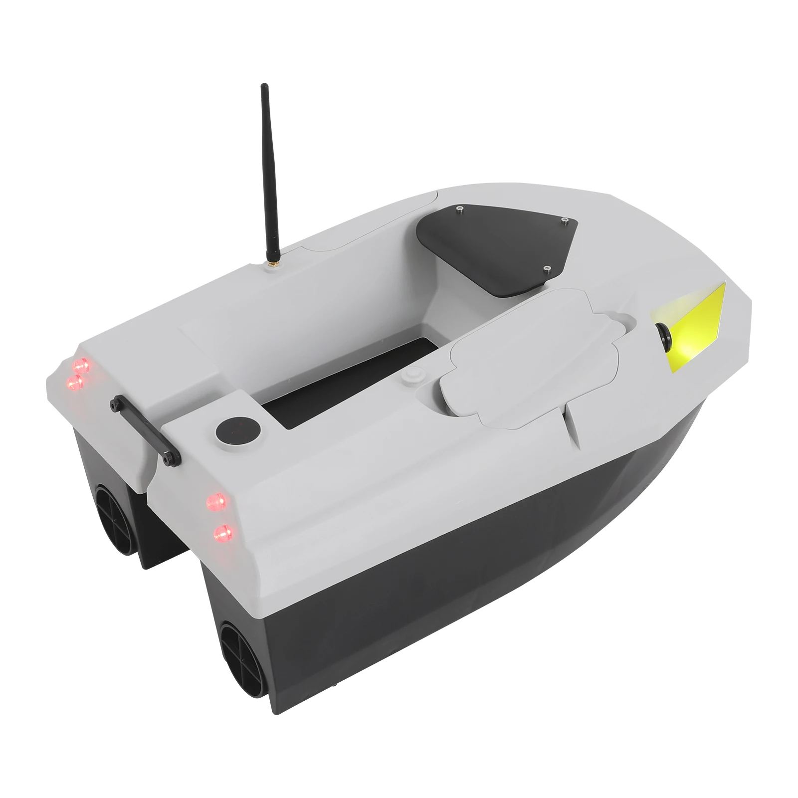 LED-Rc-Köder-Fischerboot mit GPS – 4 Stunden Akkulaufzeit, 21,5 x 13,8 x 9,3 cm Köderfach, 590-Bürstenmotor (US-Stecker)