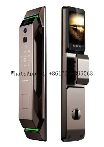 Electronic Automatic 3D Face Recognition Fingerprint Keyless Password Smart Door with App