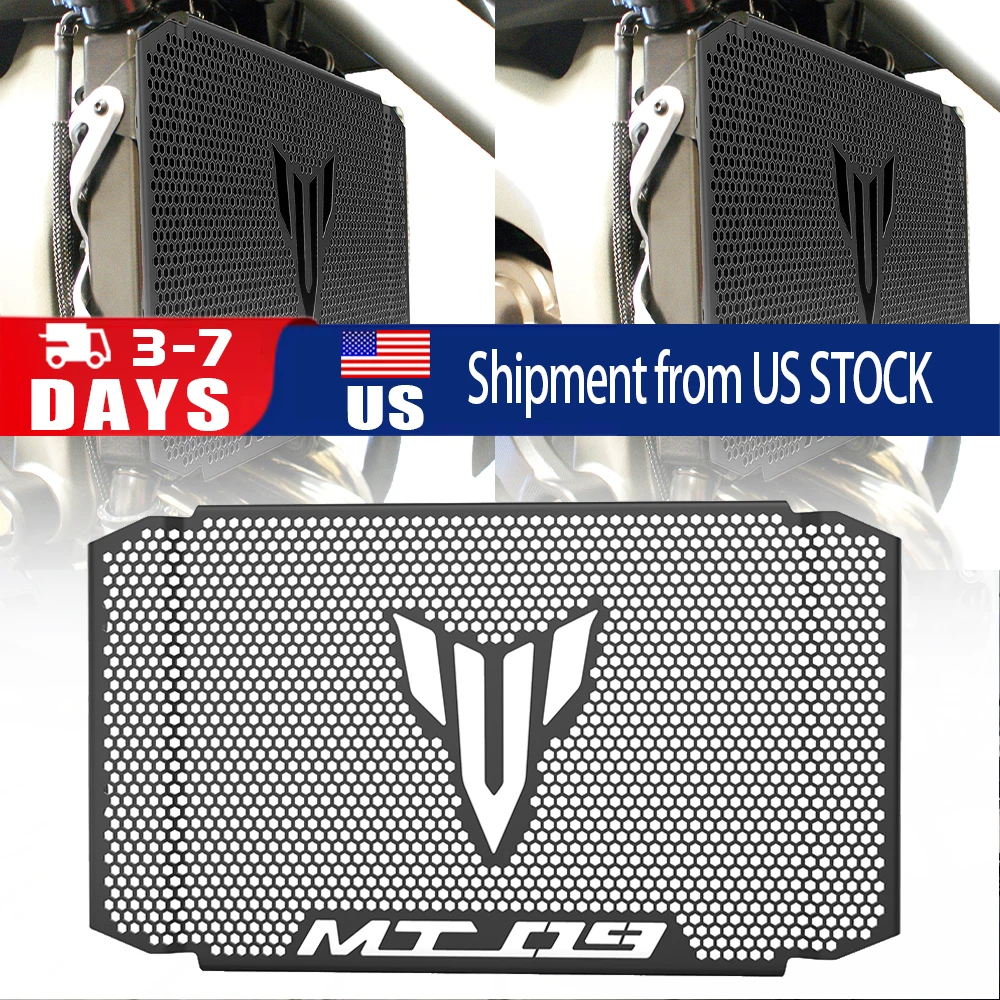 Motorcycle FOR YAMAHA FJ09 2015 2016 FZ09 2017 MT09 2014-2020 Radiator Grille Guard Cover protector Water tank guard FJ FZ MT-09