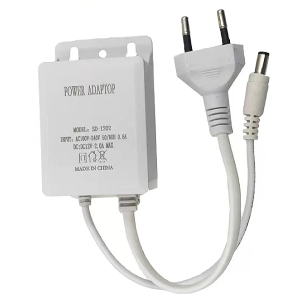 Imagem -05 - Fonte de Alimentação Impermeável para Câmera Cctv ac dc 12v 2a eu Nós Plug Carregador Faça Você Mesmo para Câmera de Vídeo