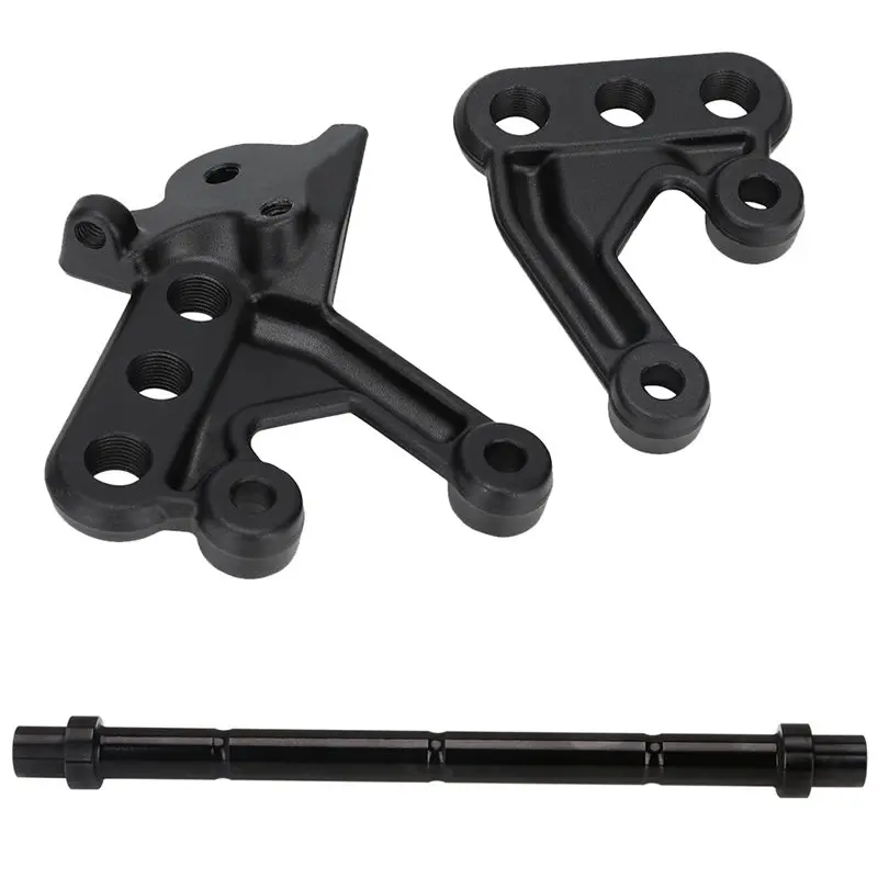 Aluminum CNC Foot Pegs Footrest Bracket Lever Footbracket Support For Surron Light Bee X S For Sur Ron Motorcycle