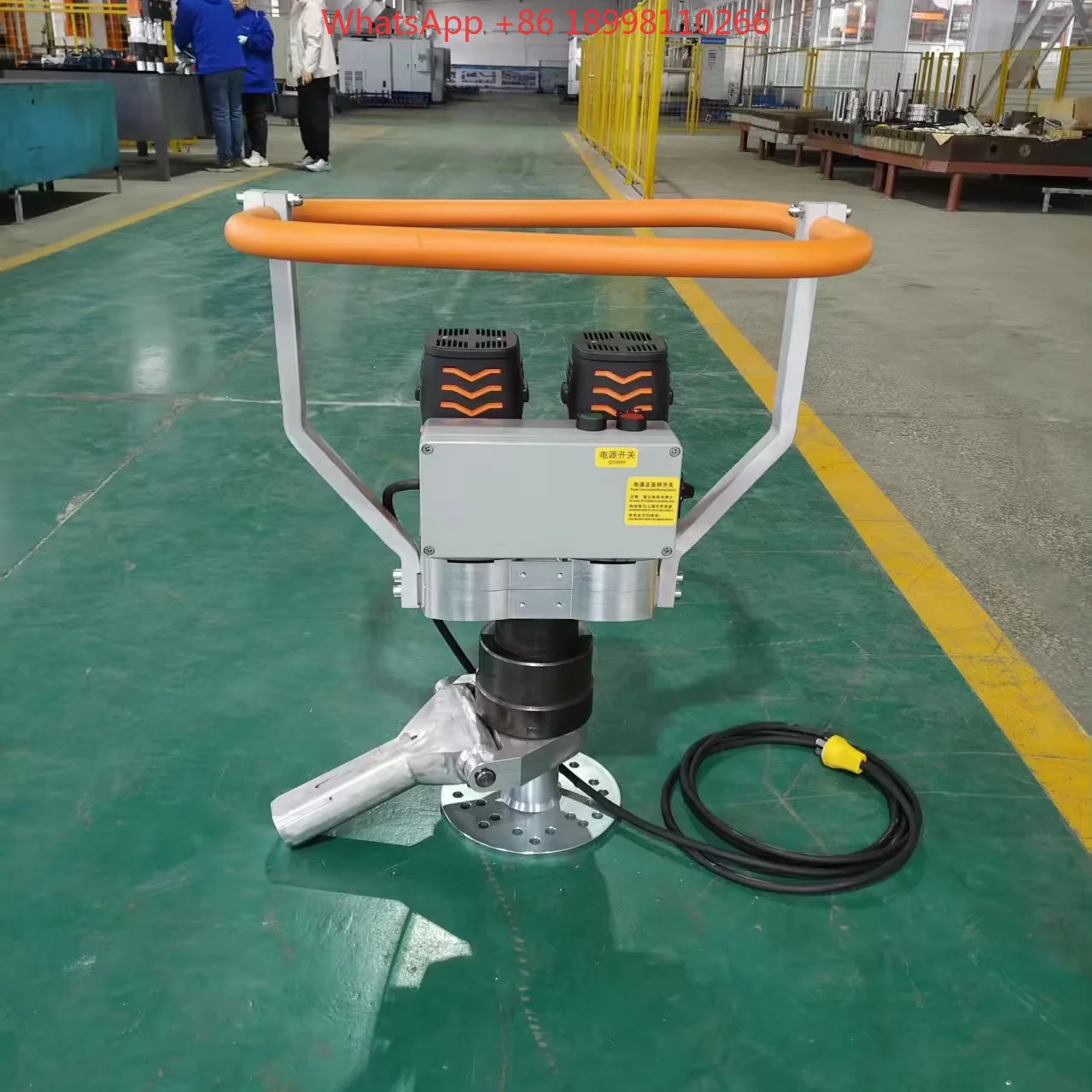 Handheld Electric Screw Pile Driver Portable Ground Screw Driver for Solar PV Installation