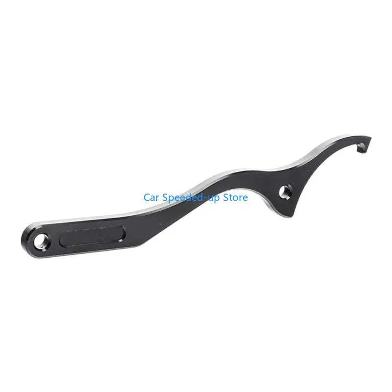 

X5XF Aluminum Shock Adjuster Wrench Shock Spanner Wrench Enhances Suspension Performances Simple to Use for Bike