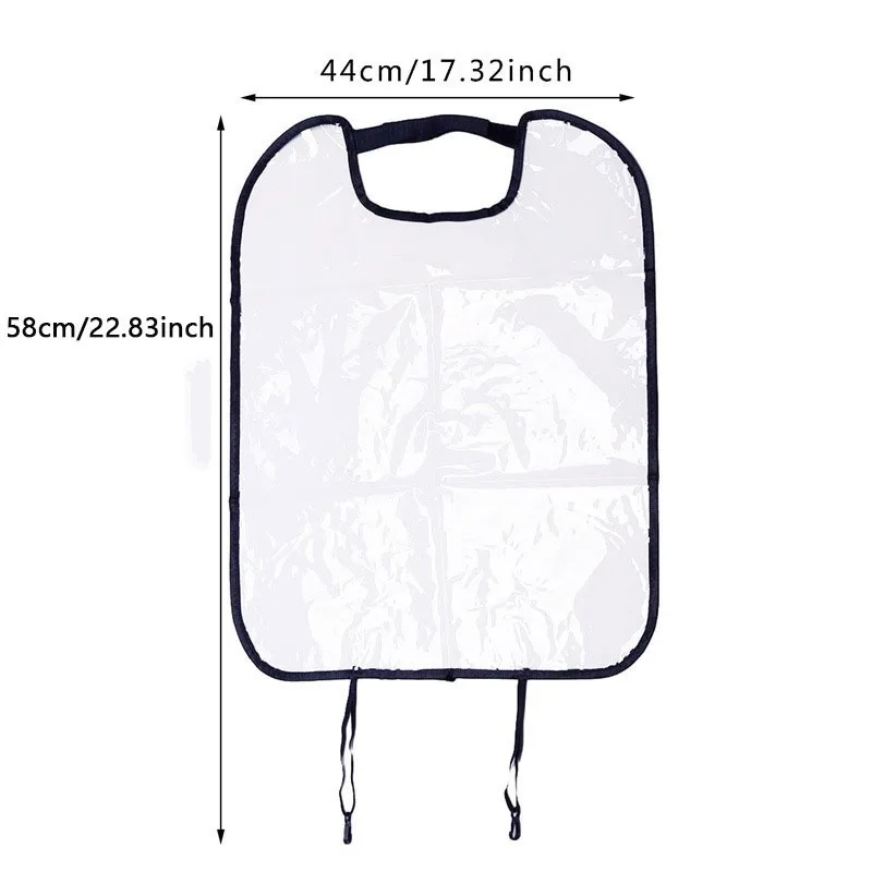 غطاء حماية خلفي لمقعد السيارة للأطفال، حصيرة ركلة الطين، حماية نظيفة للأطفال، أغطية مقاعد السيارات للطفل