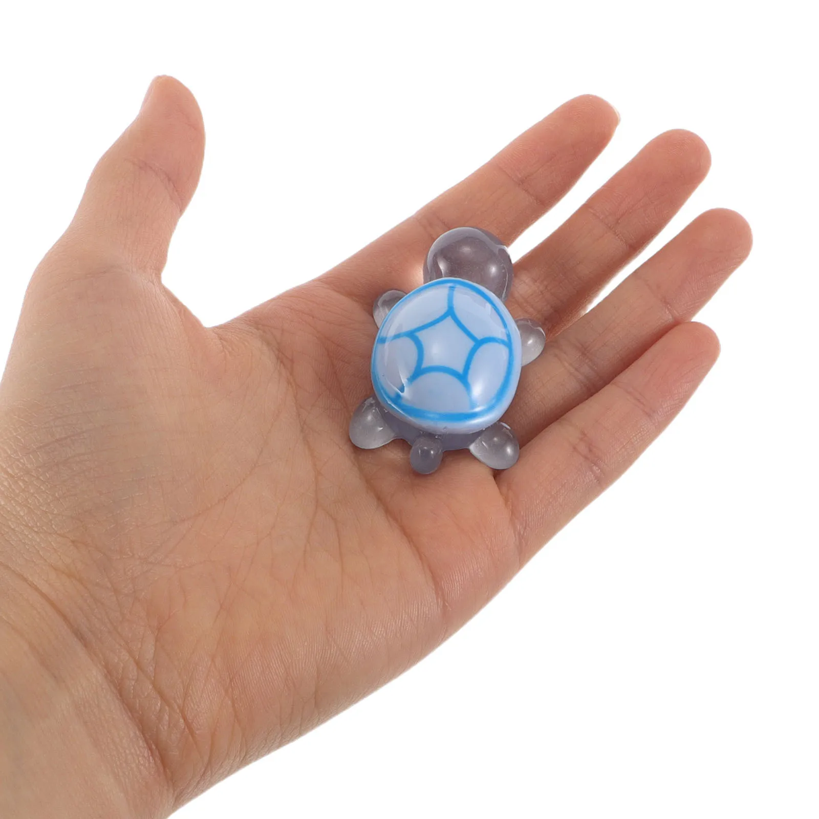 

20pcs Mini Resin Turtle Figurines Glow In The Dark Car Dashboard Accessories Night Luminous Automotive Interior Decoration For