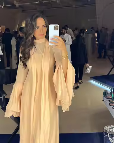 Pink Chiffon Prom Dresses Long Sleeves Homecoming Party Girls' Wear Graduation Evening Gowns A Line Cocktail Dress