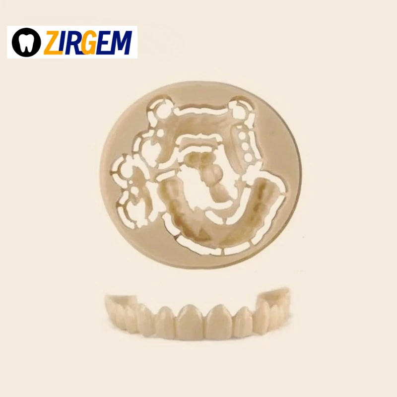 

1 pc Flexible PMMA Resin Disc 98mm × 25mm – Dental Acetal Block for CAD/CAM Open System, Temporary Crown & Bridge Material