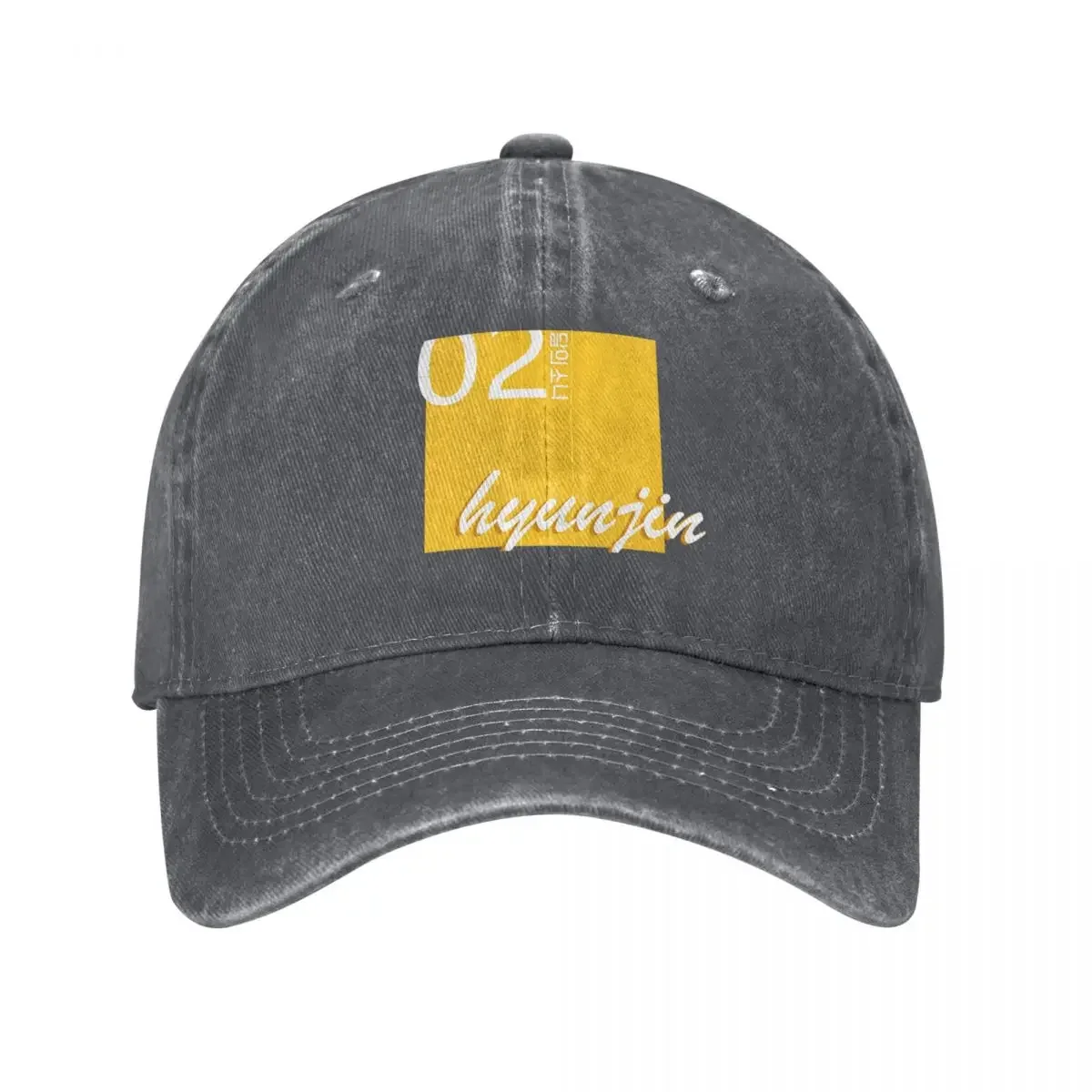 

loona hyunjin 02 logo Baseball Cap tea Hat Unique hats Mens Hats Women's
