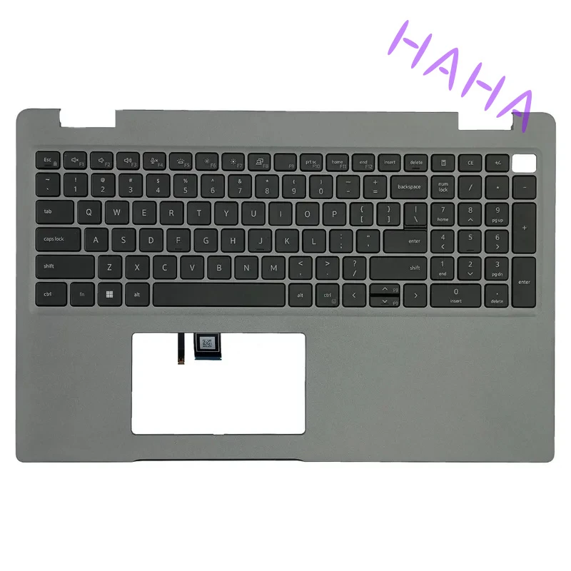 H+09MDK8 9MDK8 para DELL Latitude 5520 E5520 Palmrest con teclado retroiluminado plateado