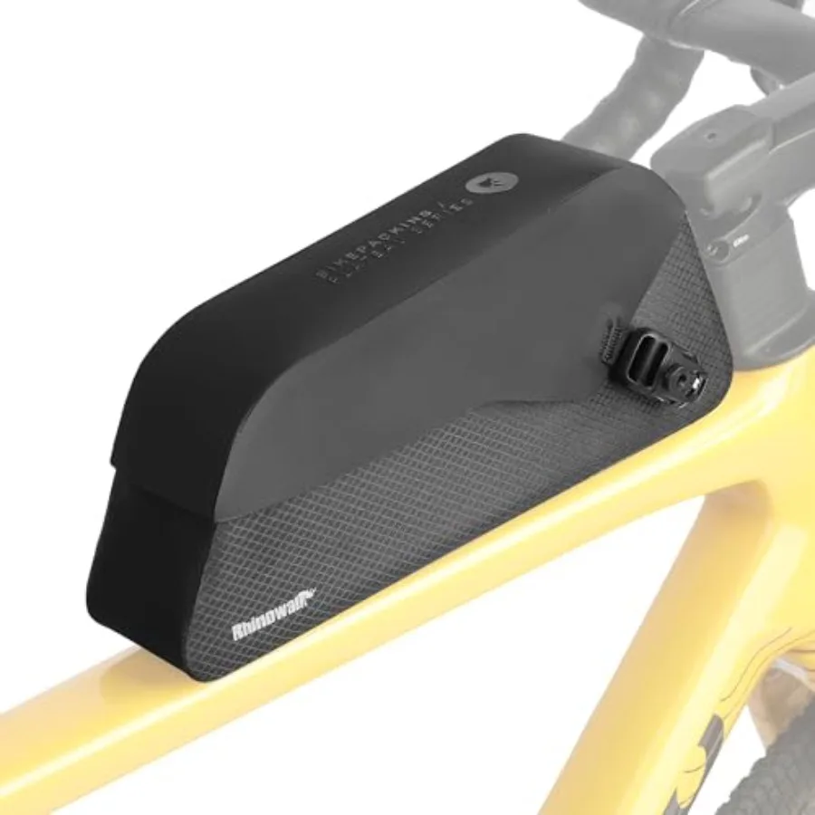 

Bike Top Tube Bag Waterproof IPX4 Magnetic Closure Frame Pouch for Road and MTB Slim Fit Size