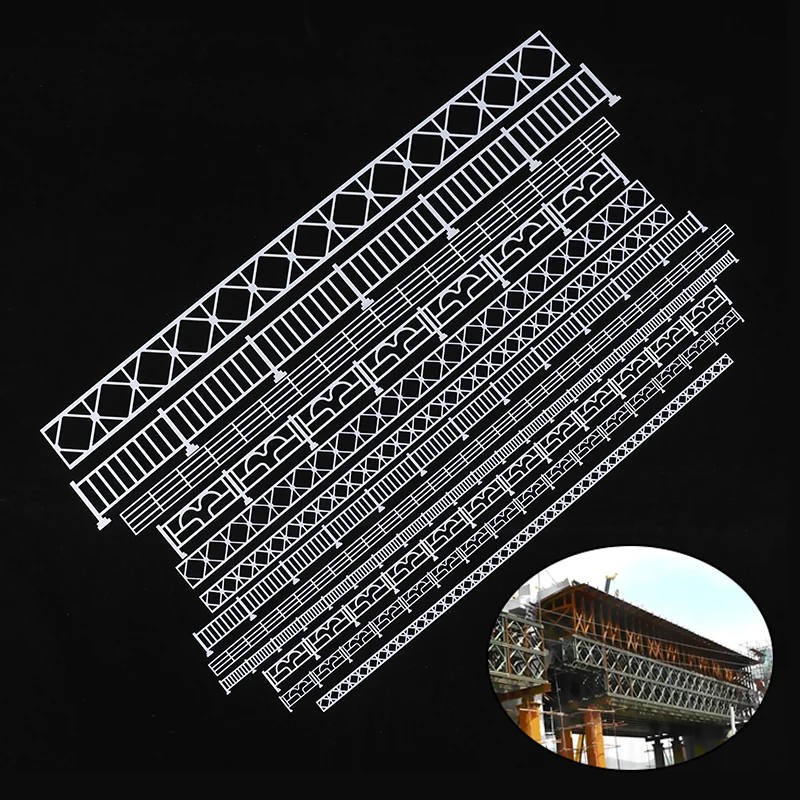 Ho N Z 1/87 64 50 Scale Model Fence Building For Scenery Sand Railway Railroad Railing Train Layout Landscaping Accessories