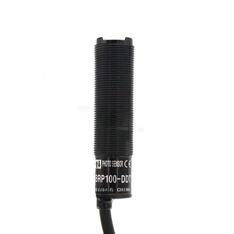 BRP100-DDT Photoelectric Sensor, Diffusion Reflection Type, Four Wire