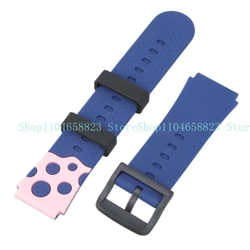 Practical Sport Watch Band for Child Phone Watch Waterproof and Adjustable Wristwatch Strap Silicone Belt for Kid