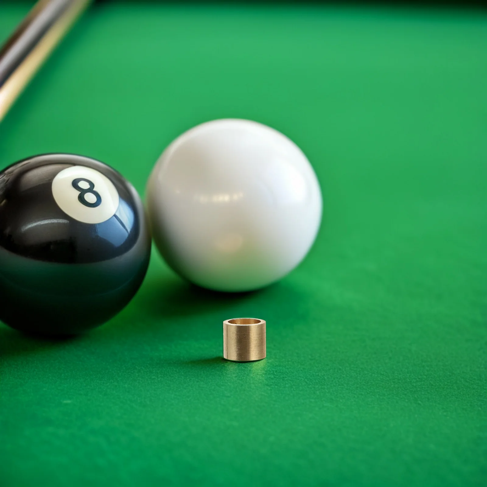 

12Pcs Billiard Cue Ferrules - Copper Pool Stick Ferrules for Accurate Shot Performance - Top Quality Cue Tip Replacement