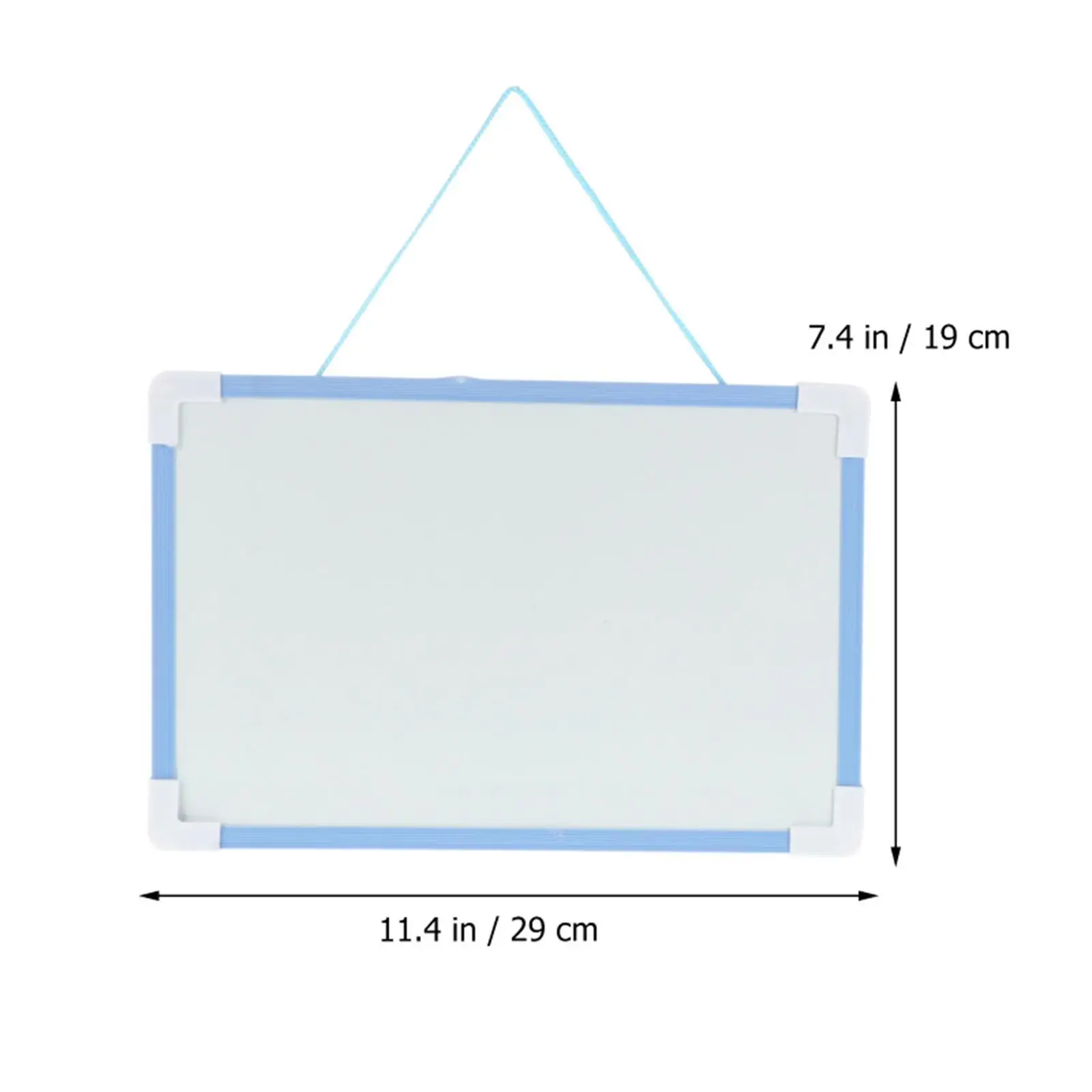 Portable Dry Erase Board Magnetic Whiteboard Smooth Writing Surface for Classroom Office Kitchen Use