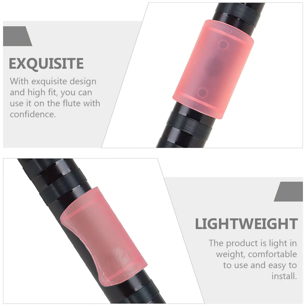 

Flute Protective Covers ABS Plastic Lightweight Easy Install Dustproof Scratch Resistant Flute Film Cases Portable Long Lasting