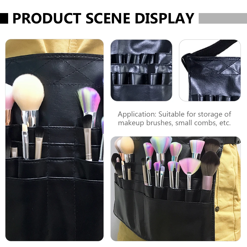 

Fanny Pack Makeup Brush Storage Bag Travel Toiletry Waist Pouch