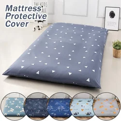 All-inclusive Mattress Cover Skin-friendly Polyester Zipper Dust Cover Rectangle Bed Futon Floor Cushion Tatami Mat Protector