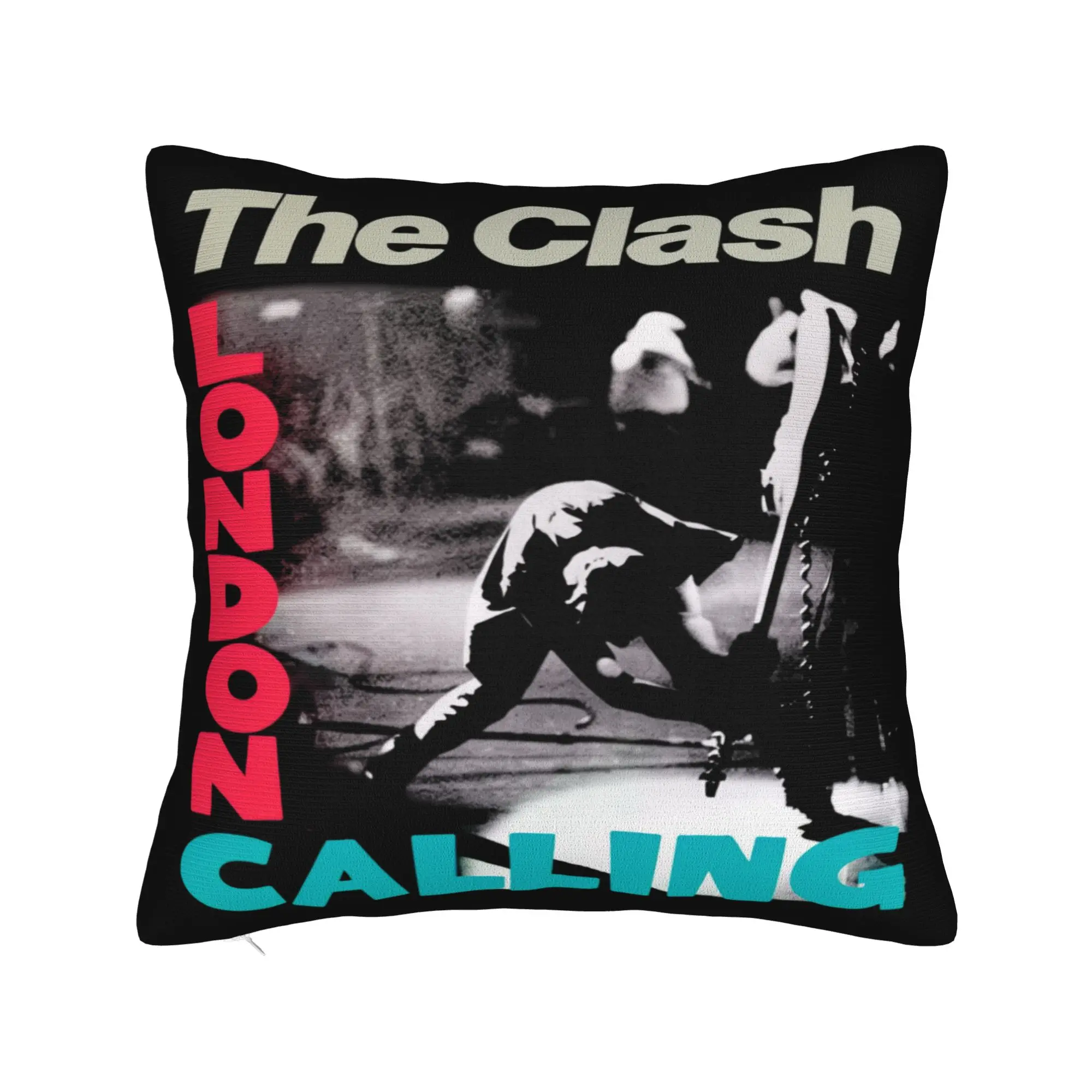 The Clash London Calling Pillowcases  Morden Pillow Case For Couch Sofa Bedroom Soft Pillow Cover