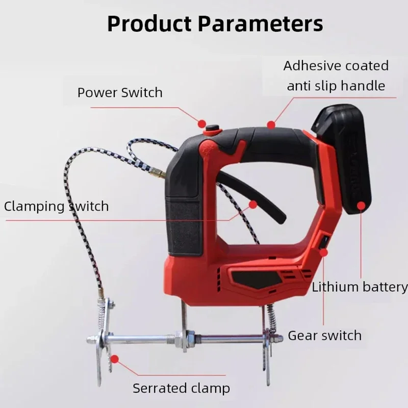 Portable Rechargeable Bee Shaking Machine Beekeeping Removal Vibrator 20V Bee Vibrator Beehive Frame Vibrator Beekeeping Tools