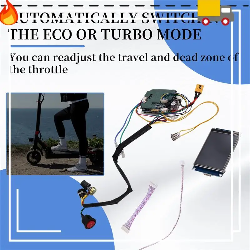 

Discount-Scooter Throttle Controller EY3 Odometer Scooters Controlled Dualtron Ultra2 Throttle Controller Dualtron Parts
