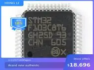 

100% NEWHigh quality products STM32F103C8T6 STM32F103 pen LQFP48 32 bit microcontroller new stock