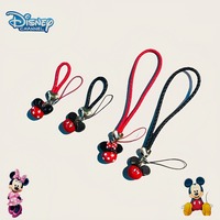 Disney Mickey Minnie cartoon halterneck phone rope, cute cartoon for work cards, small coin purse new lanyard holiday gift