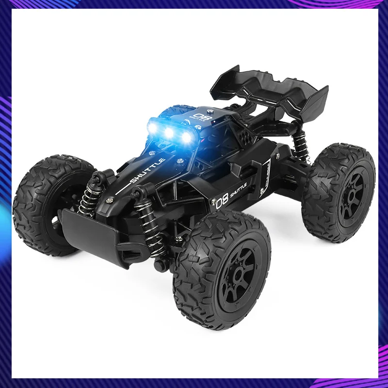 RC Car 1/32 20Km/h Max High-Speed Drift Off-Road Remote Control Car Adjustable 2-Speed Alloy Body Racing Model Outdoor Toy Gift