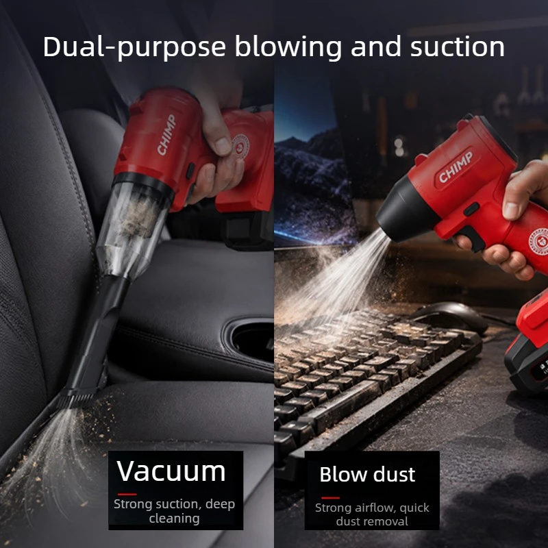 Universal for Devon 20V Lithium Battery Dust Blower CT096 Mini Dust Removal Blower Powerful Turbine Violent Fan [Non Battery]