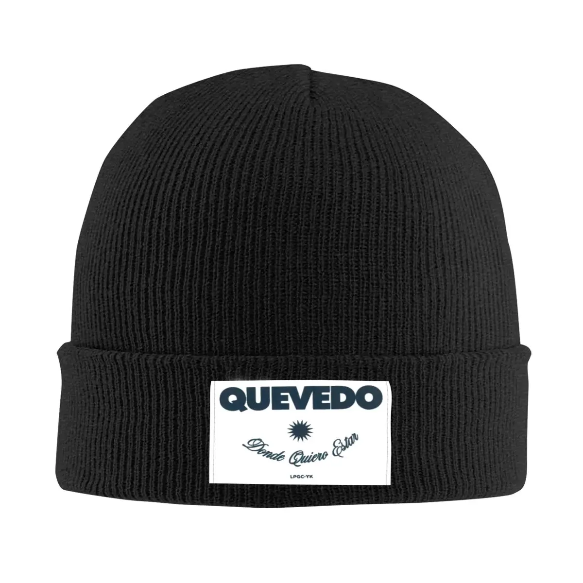 Quevedo Album Accessories Warm Winter Beanie Hat For Unisex Knitted Caps Donde Quiero Estar Bonnet Hats