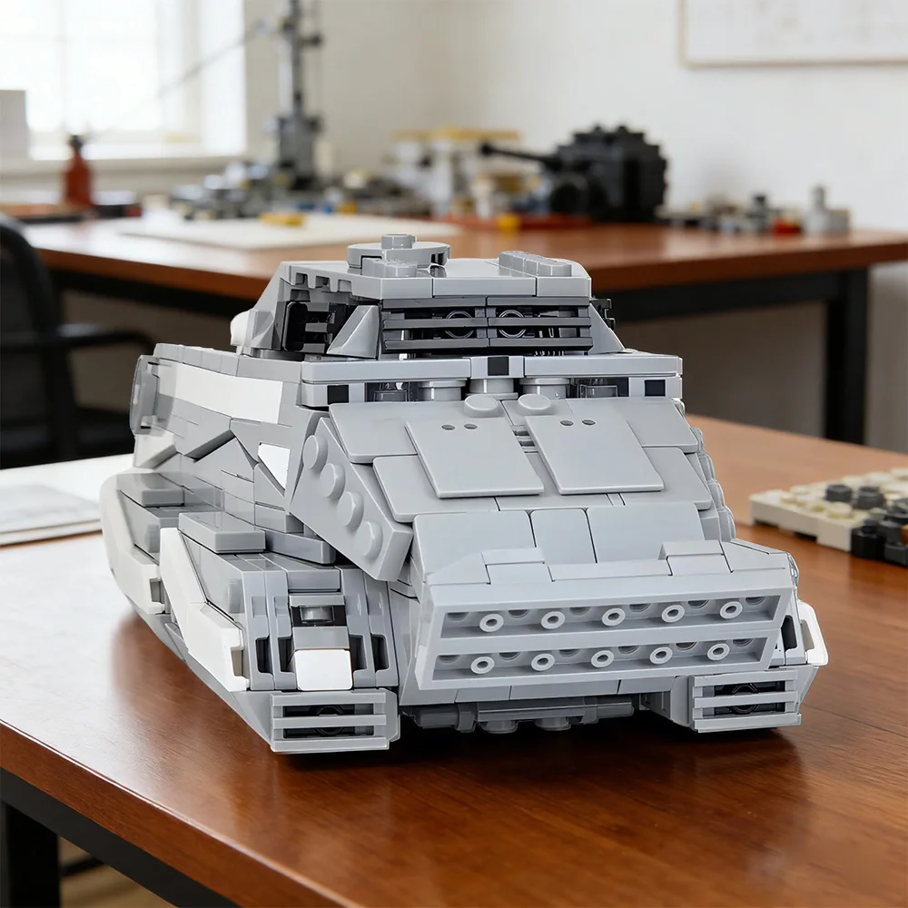 

Конструктор Gobricks MOC: Бронированный транспортный корабль Imperialed 2-в-1, модель космического корабля Imperialed, строительные блоки, игрушки для сборки