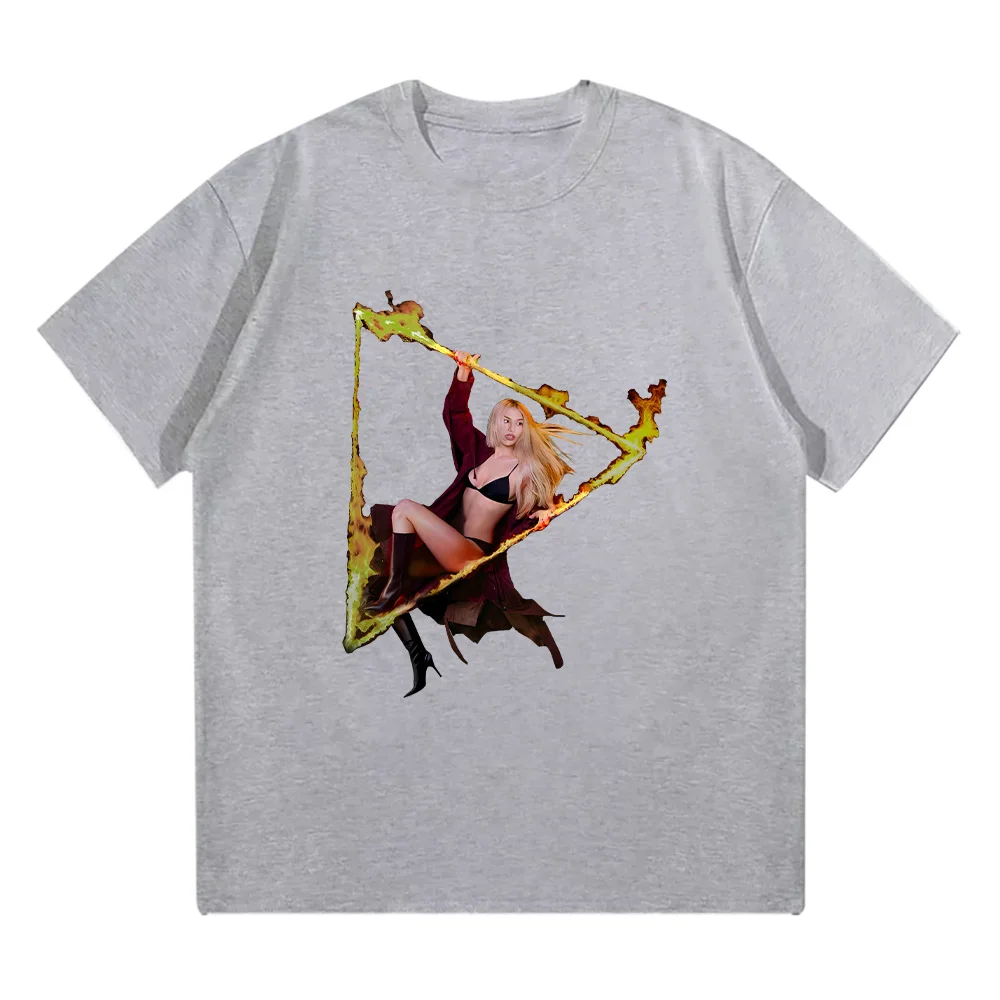 Ava Max Don’t Click Play The Album T Shirt Fashion Women/Men Cotton Tees Casual Crewneck Short Sleeve Summer Breathable T-shirts