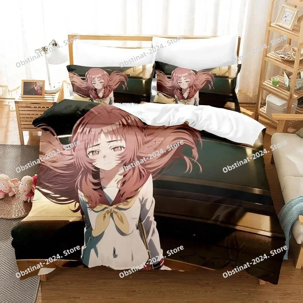 

3d Print Anime The Girl I Like Forgot Her Glasses Bedding Set Cartoon Anime three-piece set Adult Kid Bedroom Duvet cover Sets