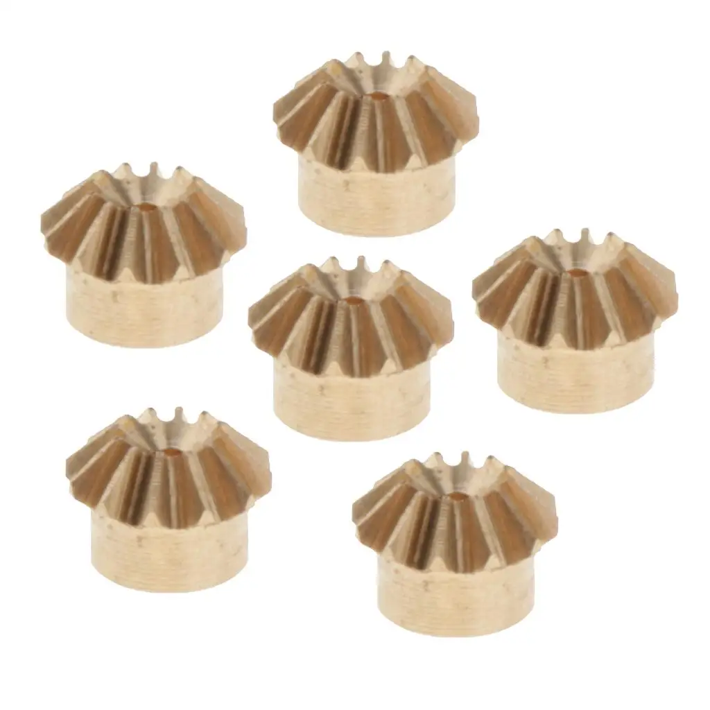 

6x 0. Bevel Gear 12 1mm Inner Hole 4mm Outer Diameter 3mm Height