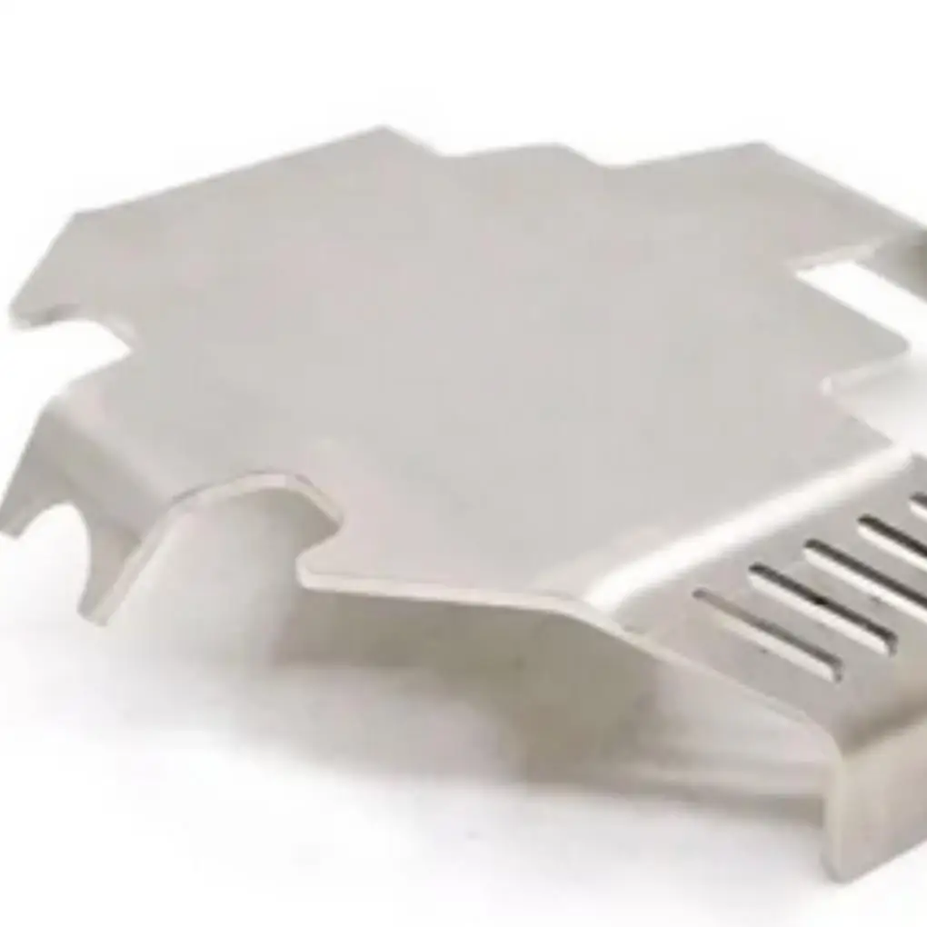 Steel 1/10 Rear Bumper For Axial SCX10 TRX4 TRX6 RC Car Part RC Car Accessories Replacement Parts RC Upgrade Part Silver