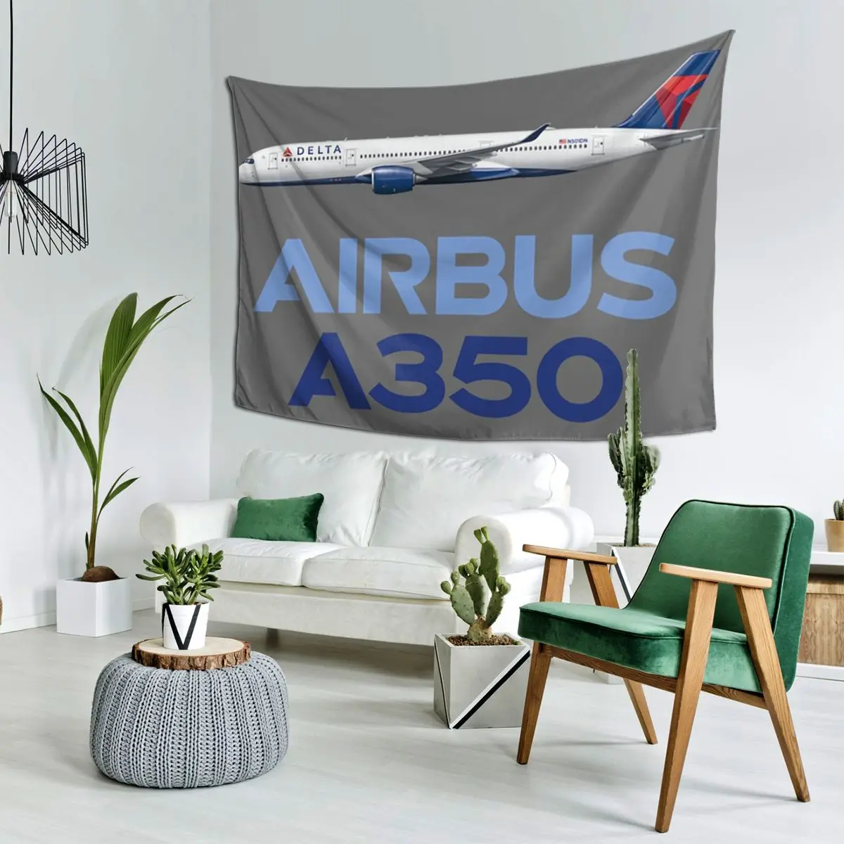 

New Airbus Beluga A350 Tapestry Wall Hanging Aesthetic Home Decoration Tapestries for Dorm Room